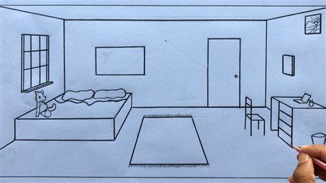 How to Draw a Room in 1.